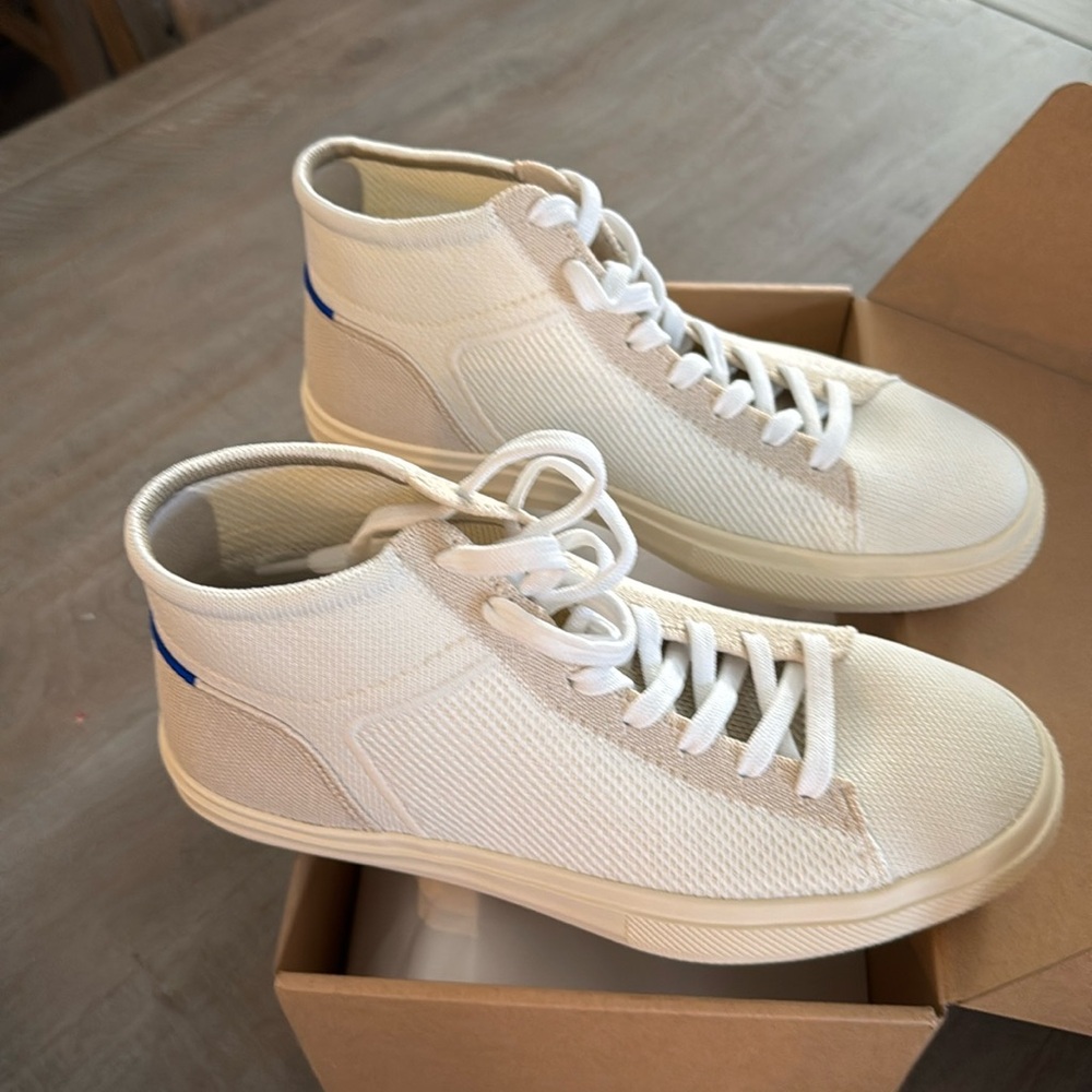 Rothy’s  The High Top  
Size 7,  Sand Dune
New, in box, never worn.